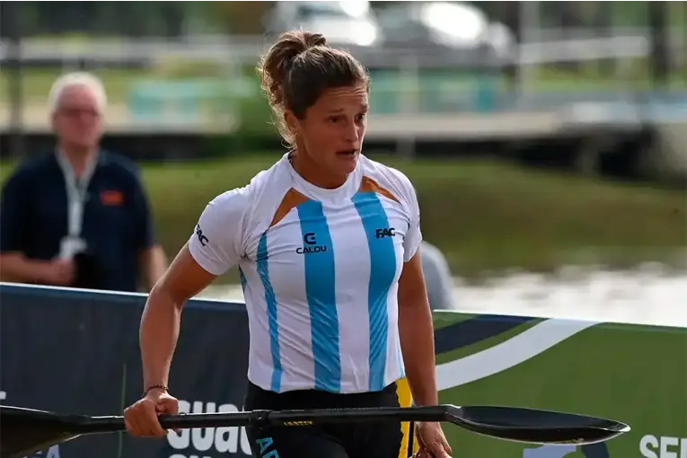 Magdalena Garro ganó la medalla de bronce en el Mundial de Canotaje Maratón: "Estoy feliz"