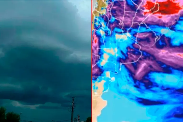 Emitieron alerta amarilla por tormentas en Entre Ríos para este sábado: los diez departamentos afectados