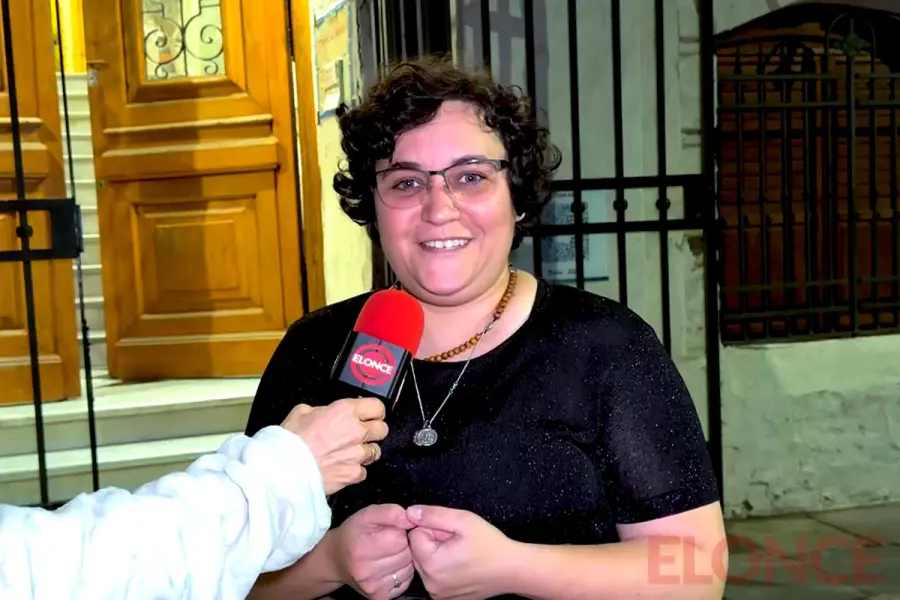 Carolina Montiel, directora del grupo Carmina Gaudii (Elonce)