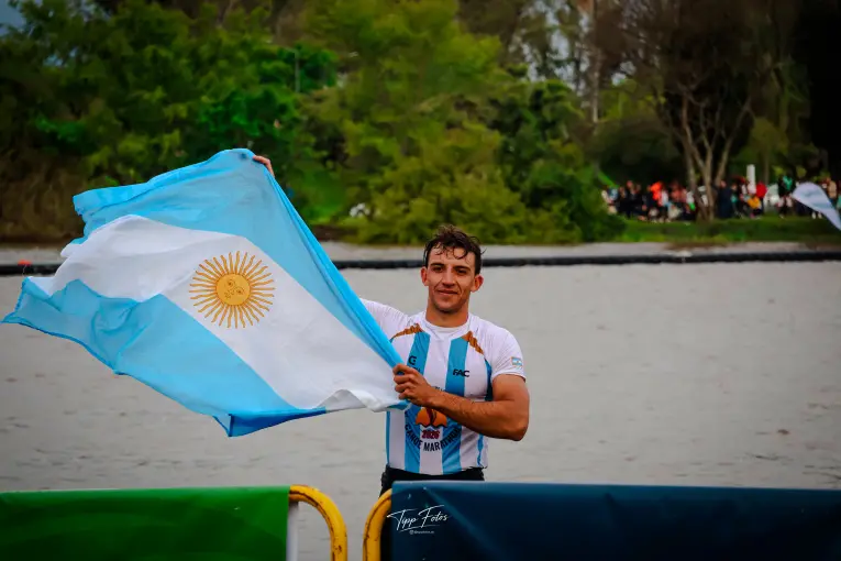 El uruguayense Agustín Ratto terminó cuarto en el Mundial de Canotaje y buscará una medalla en K2