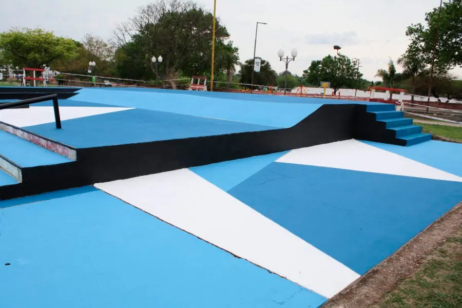 Skatepark de Gualeguaych&uacute; (foto Municipalidad de Gualeguaych&uacute;)