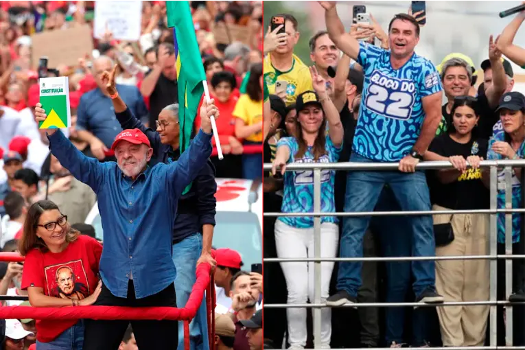 Balotaje en Brasil: Lula da Silva y Flávio Bolsonaro se disputan la Presidencia