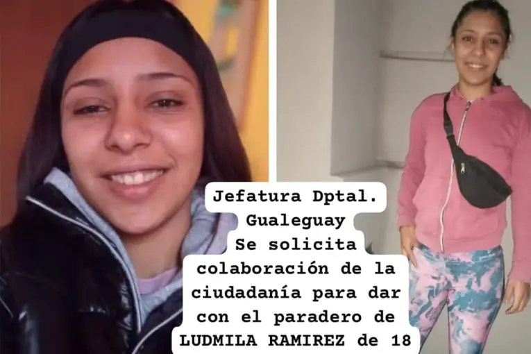 Buscan a una joven de 18 años que desapareció en una localidad entrerriana