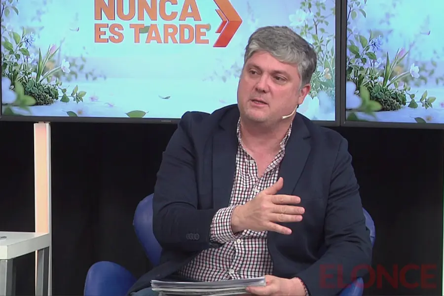 An&iacute;bal Steren, secretario de Transporte de Entre R&iacute;os (foto Elonce)