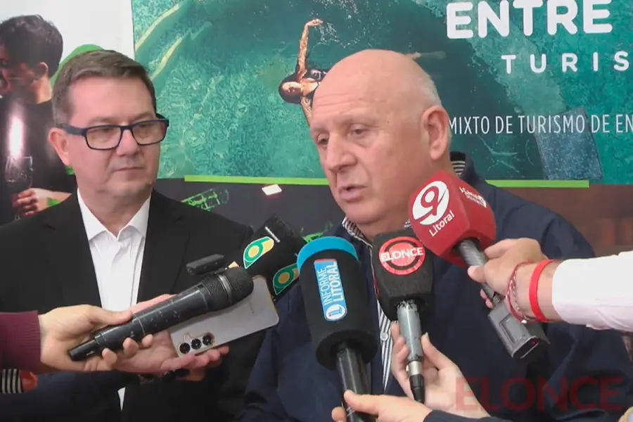 Marcelo Cerutti, intendente de Crespo (foto Elonce)