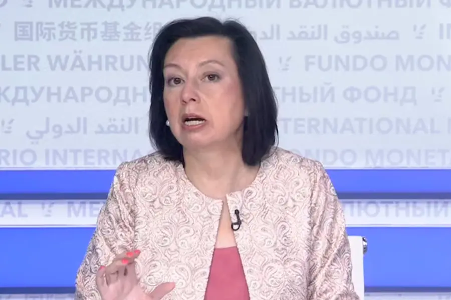 Julie Kozack vocera del FMI.