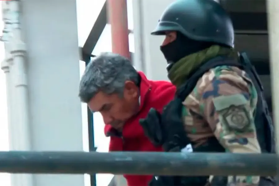 Ireneo Zarza, el capataz detenido.