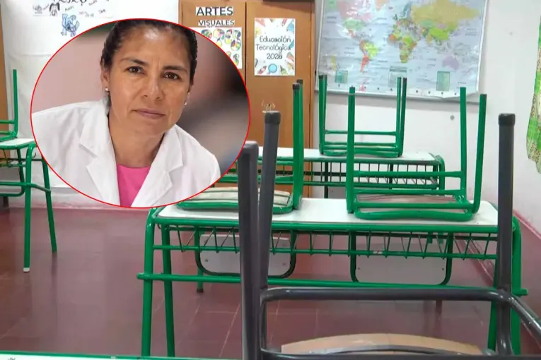 Docentes realizan un paro y jornada de duelo tras el hallazgo sin vida de Nancy Godoy