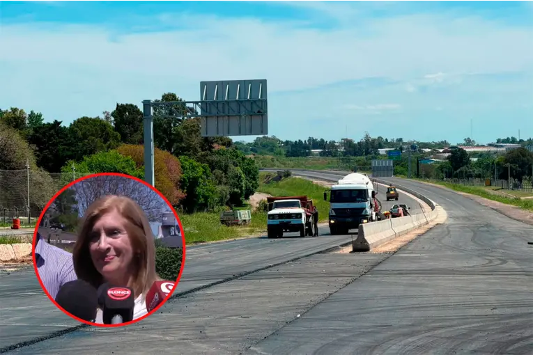 Romero recorrió la nueva avenida urbana: "Es muy importante como acceso a la ciudad de Paraná"