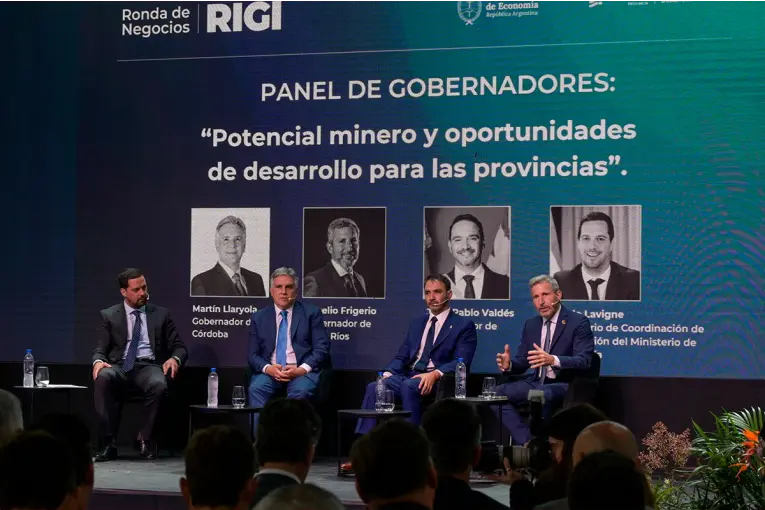 Frigerio destacó el potencial de Entre Ríos para atraer inversiones mineras y energéticas