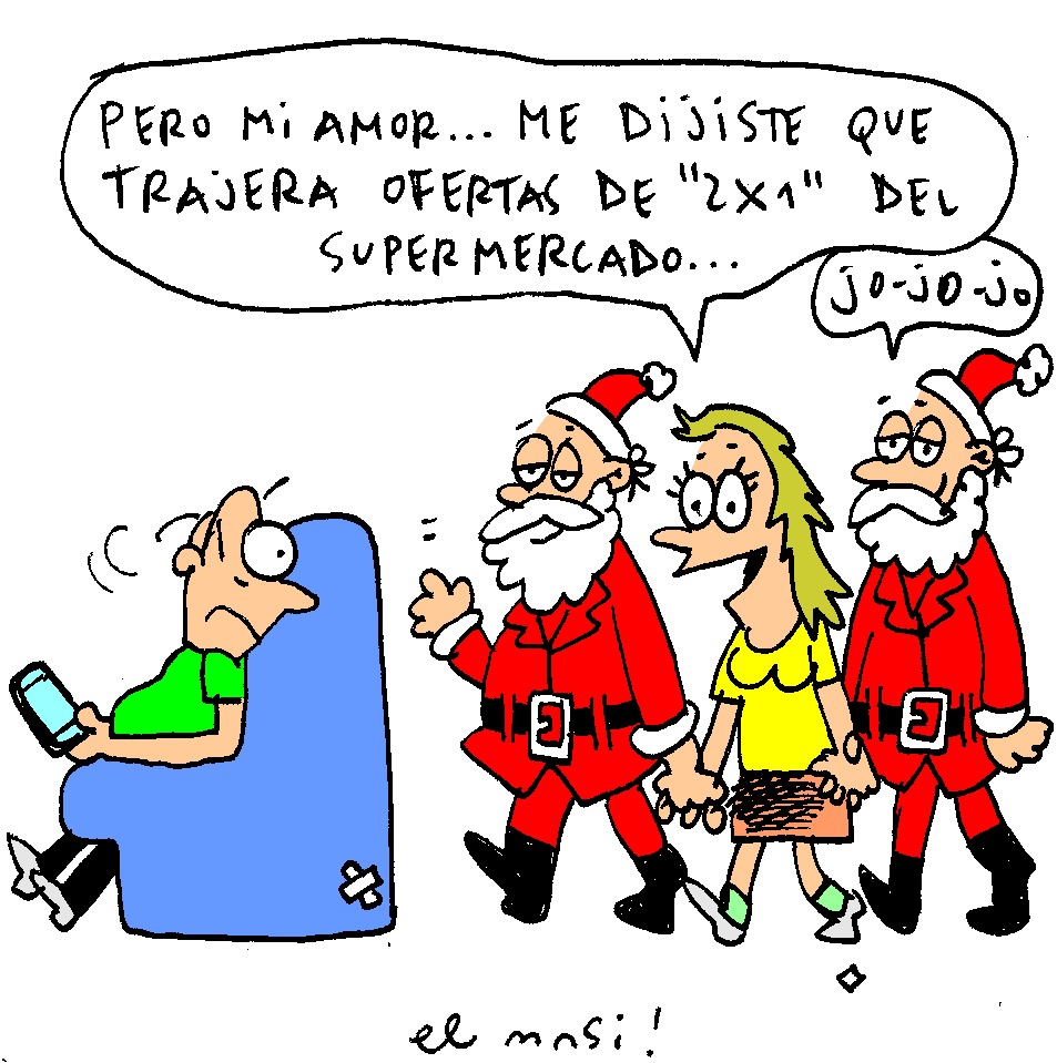 2 x 1 en Pap&aacute; Noel