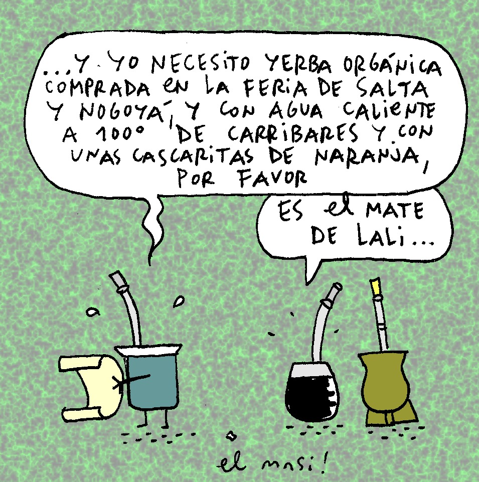 Dicen los mates