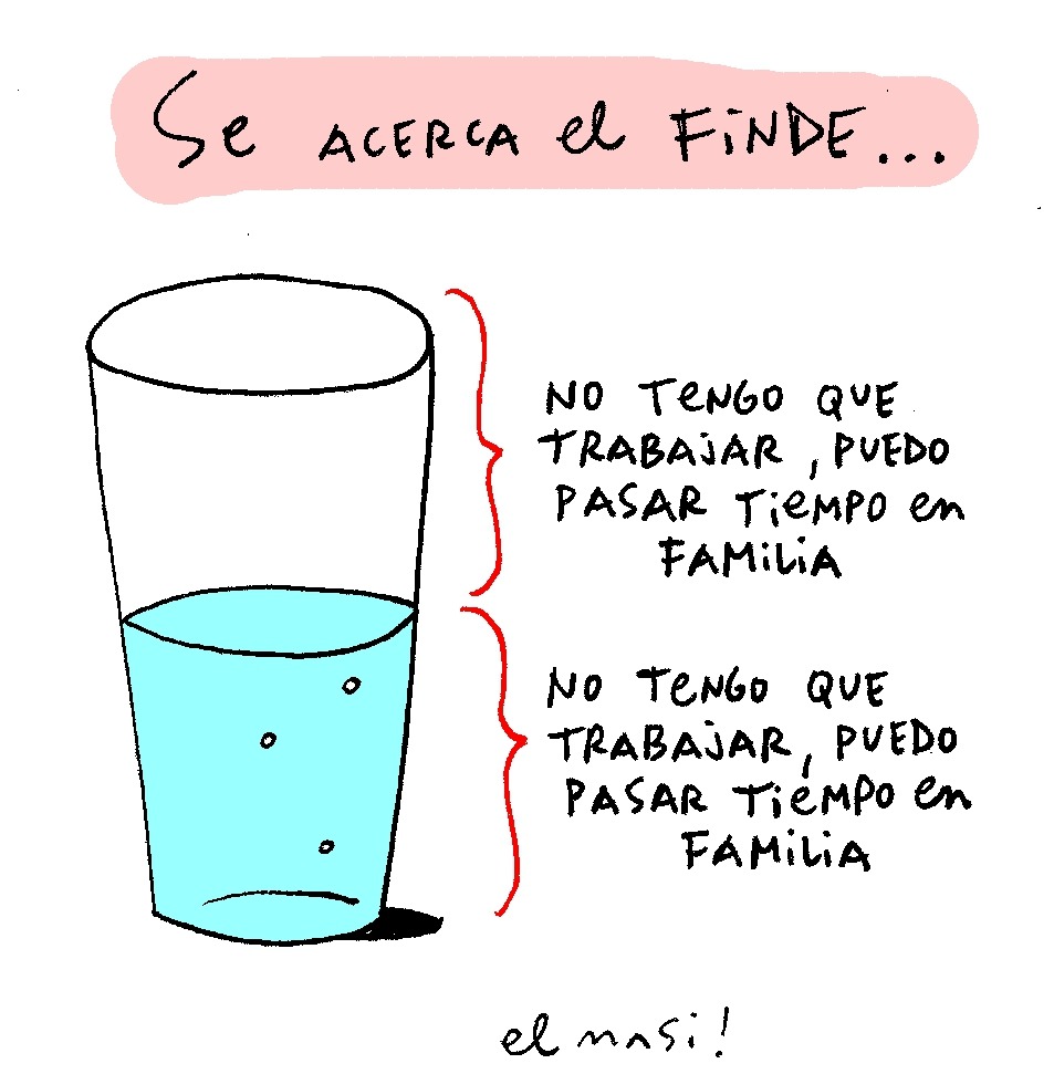 C&oacute;mo ver el vaso