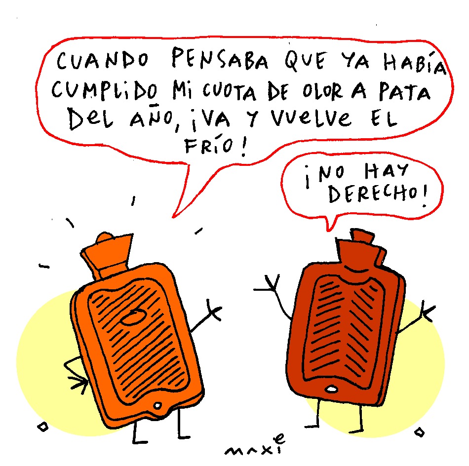 Va y vuelve el fr&iacute;o