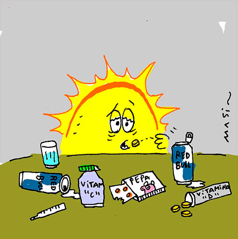 Aparece el sol