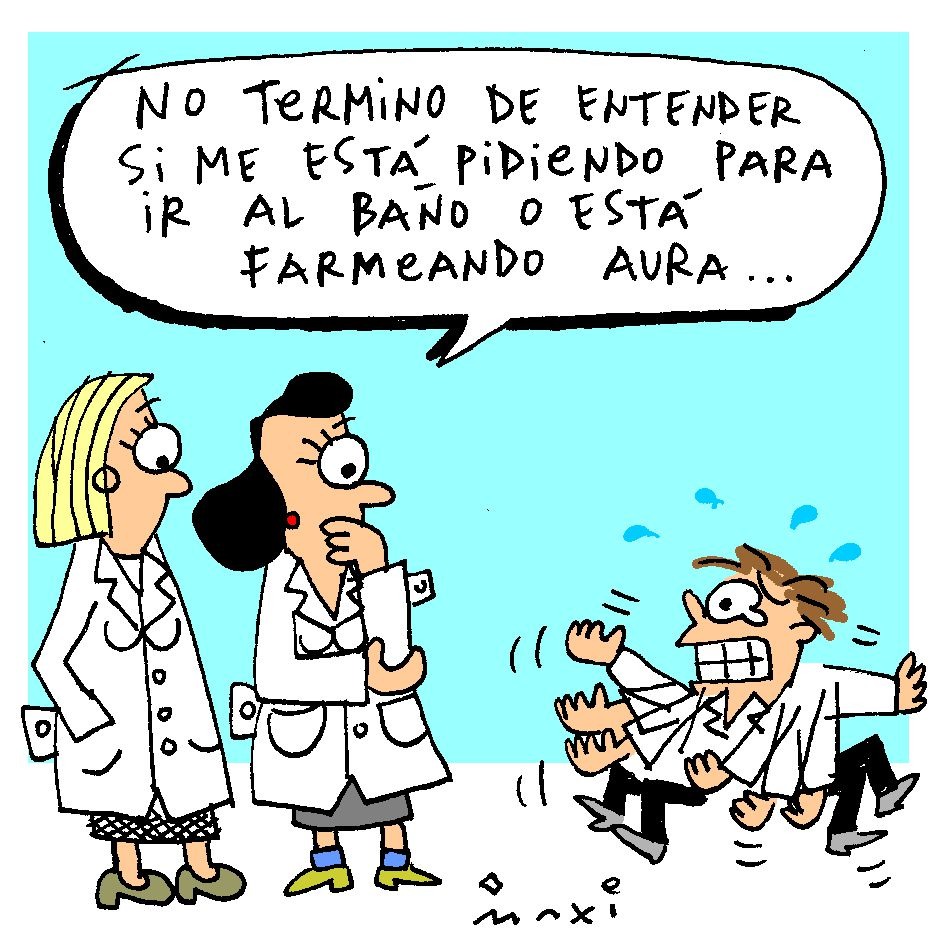 &ldquo;Farmeando aura&rdquo;