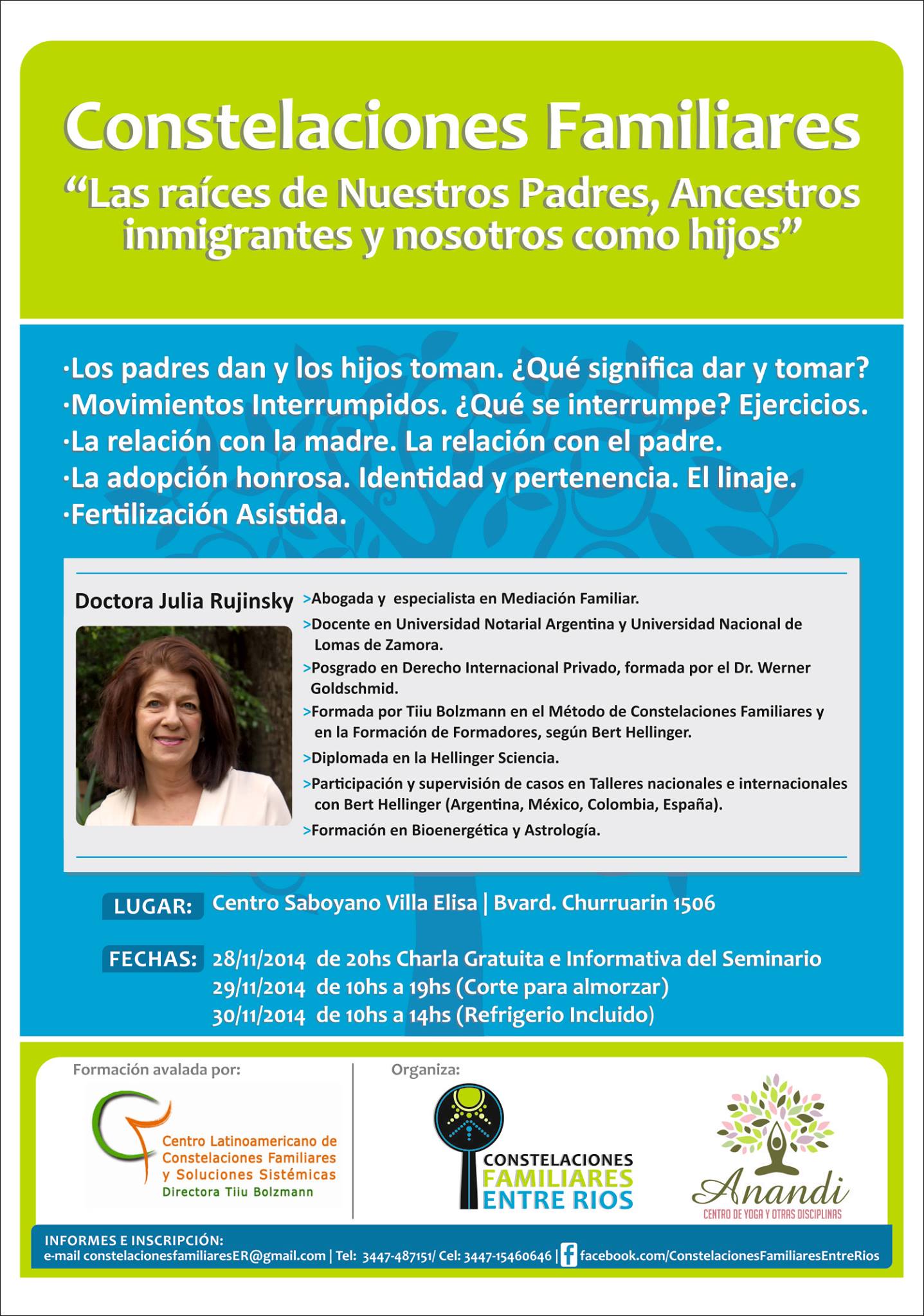 SEMINARIO “LAS RAICES DE NUESTROS PADRES, ANCESTROS INMIGRANTES Y NOSOTROS  COMO - Periodismo ciudadano 